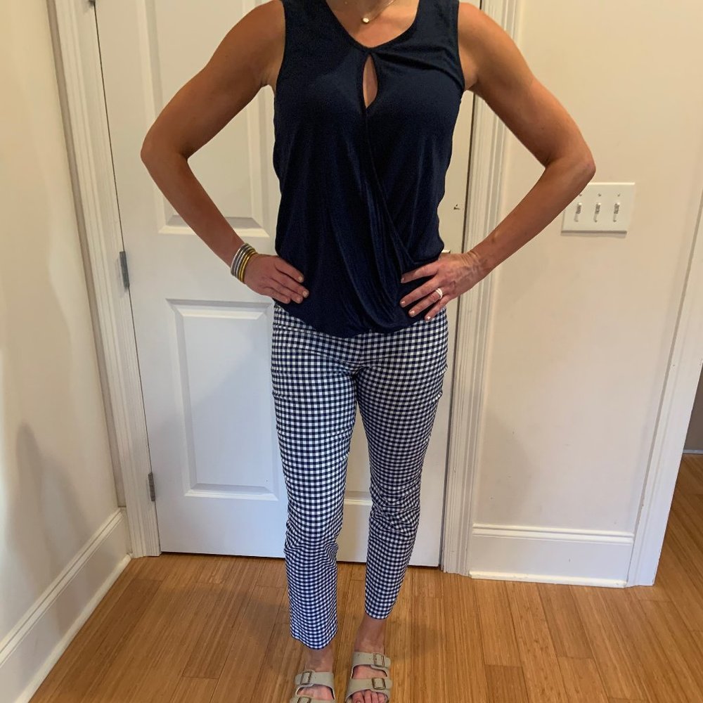 Up! Blue and White pants